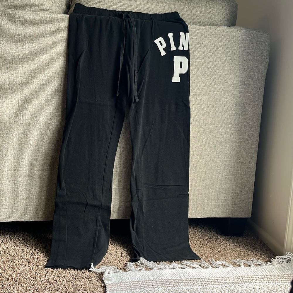 Victoria’s Secret PINK Black Sweatpants Women’s Small